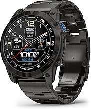 Garmin D2™ Mach 1 Pro 飛行員智慧型手錶,附 GPS 移動地圖、航空天氣、健康和健康功能、AMOLED 顯示器和內建手電筒